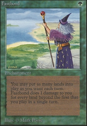 マジック：ザ・ギャザリング 2ED Fastbond Fastbond | Unlimited | Card Kingdom
