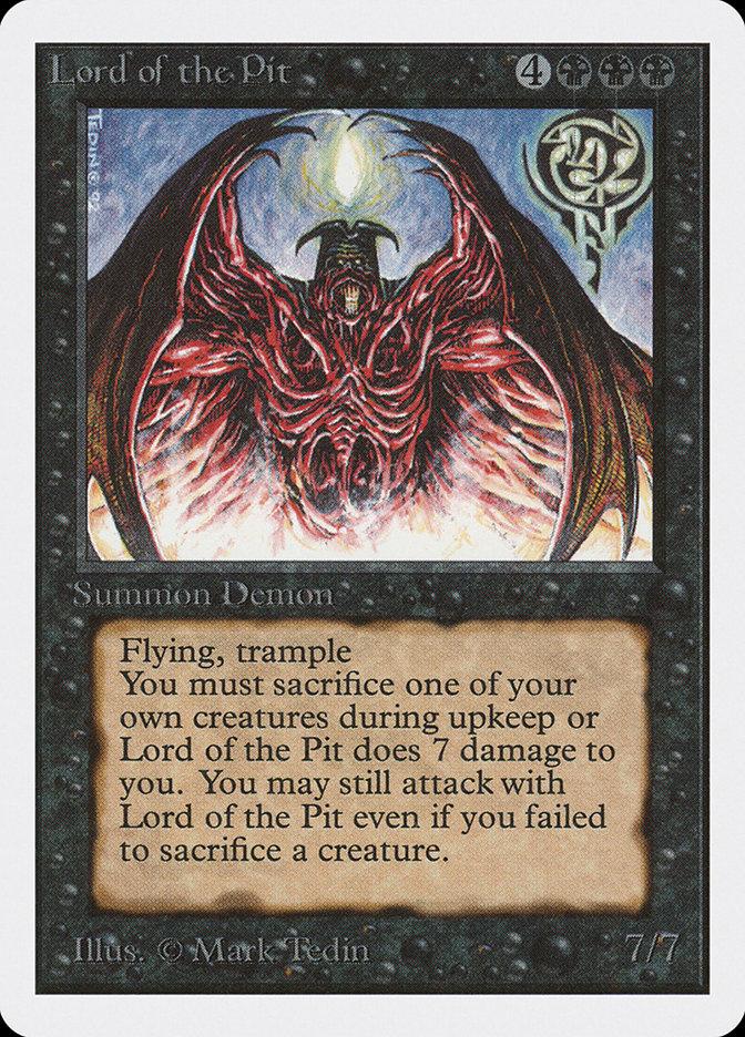 MTG 奈落の王/Lord of the Pit 259 Lord of the Pit | Unlimited | Card Kingdom