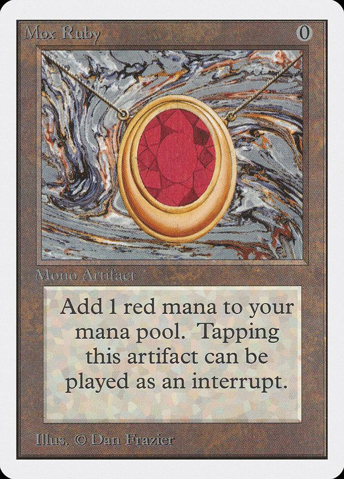 Mox Ruby | Unlimited | Card Kingdom