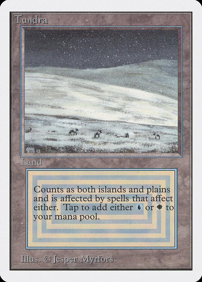 Tundra 土地カード　tundra Tundra | Unlimited | Card Kingdom