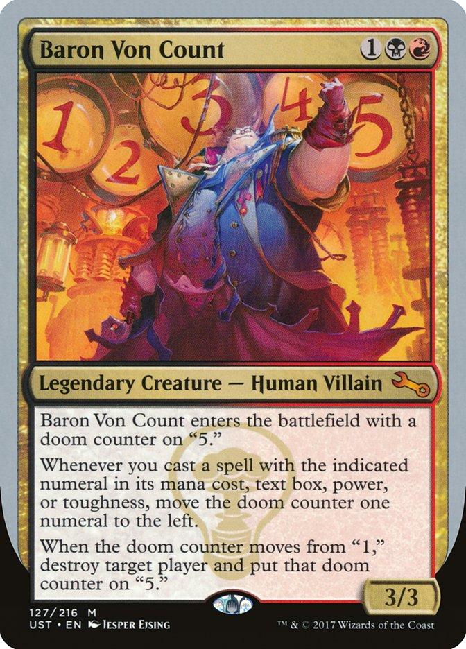 mtg card count Baron Von Count | Unstable