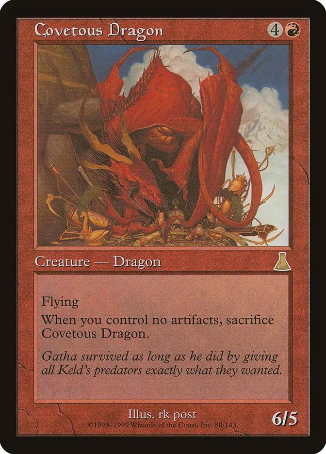 マジック：ザ・ギャザリング Covetous Dragon foil Covetous Dragon | Urza's Destiny Foil | Card Kingdom