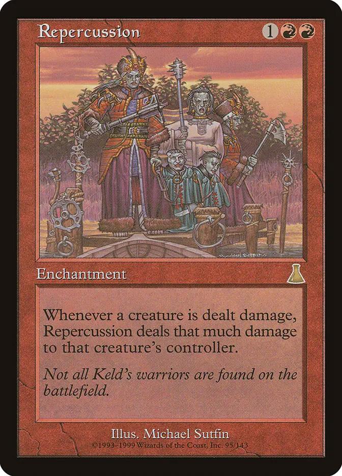 UDS 反動/Repercussion Foil MTG Repercussion | Urza's Destiny Foil | Card Kingdom