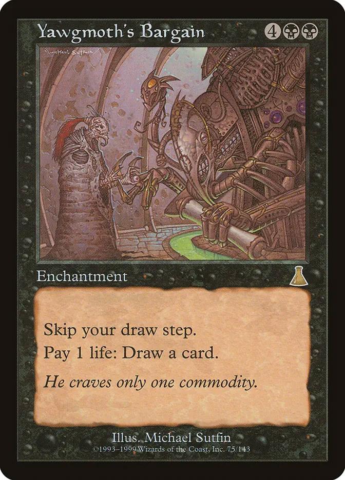 bargain mtg cards MTG Urza's Destiny Yawgmoth's Bargain