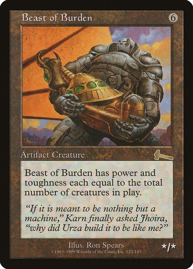 Beast of Burden | Urza's Legacy Foil | Card Kingdom