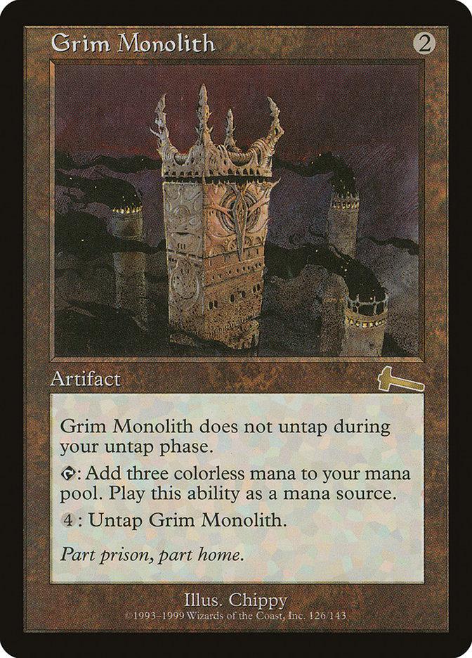 Grim Monolith | Urza's Legacy | Card Kingdom