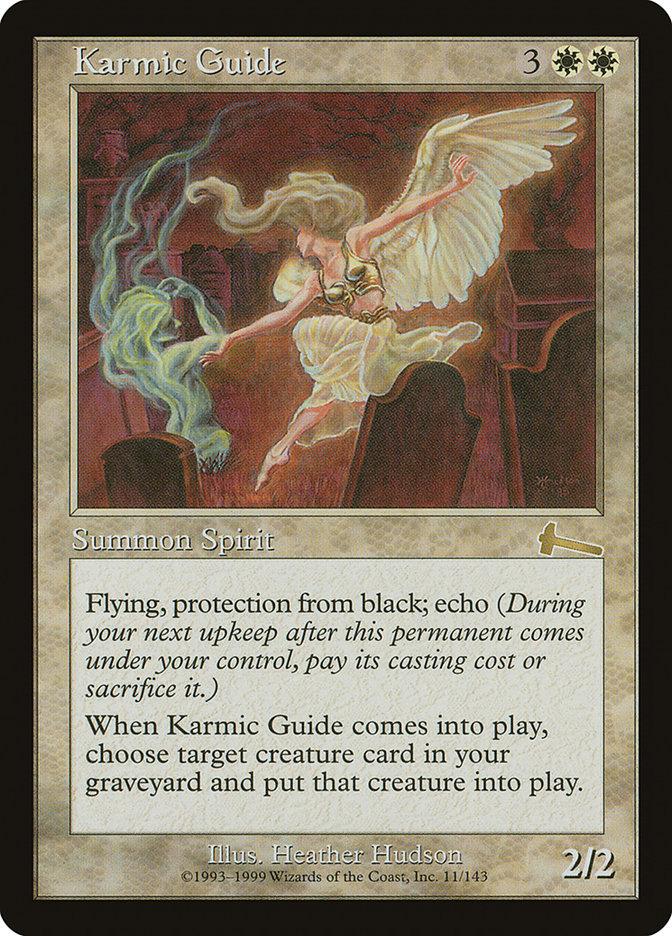 MTG 限定プレイマット 霊体の先達/Karmic Guide Karmic Guide | Urza's Legacy | Card Kingdom
