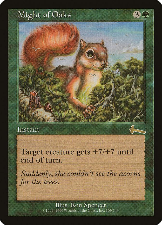 Might of Oaks | Urza's Legacy Foil | Card Kingdom