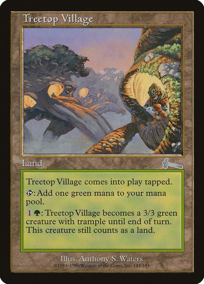 樹上の村/Treetop Village Foil 英語 4枚 MTG Treetop Village | Urza's Legacy Foil | Card Kingdom