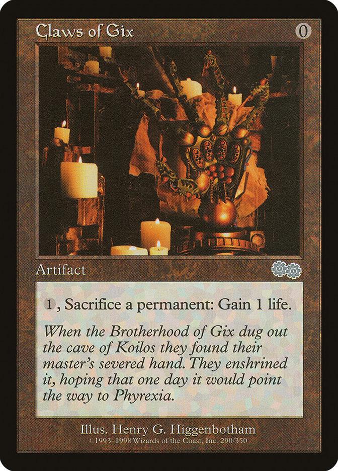 MTG ギックスのかぎ爪 ハングル 韓国語 2枚セット Claws of Gix | Urza's Saga | Card Kingdom