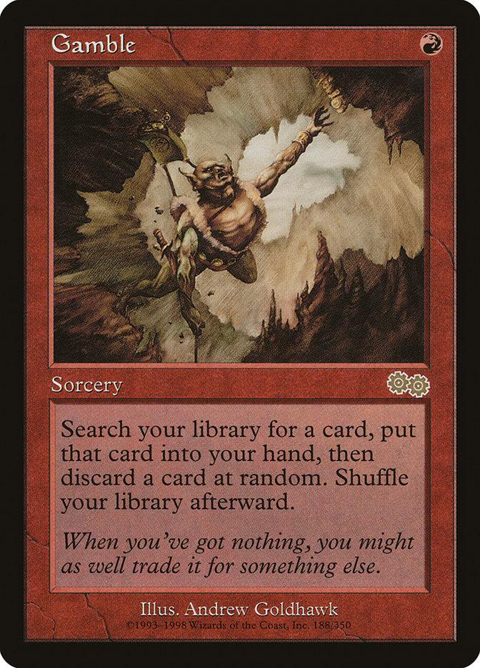 cards like gamble mtg Proxy The Gathering Gamble - MTG Proxy Urza's