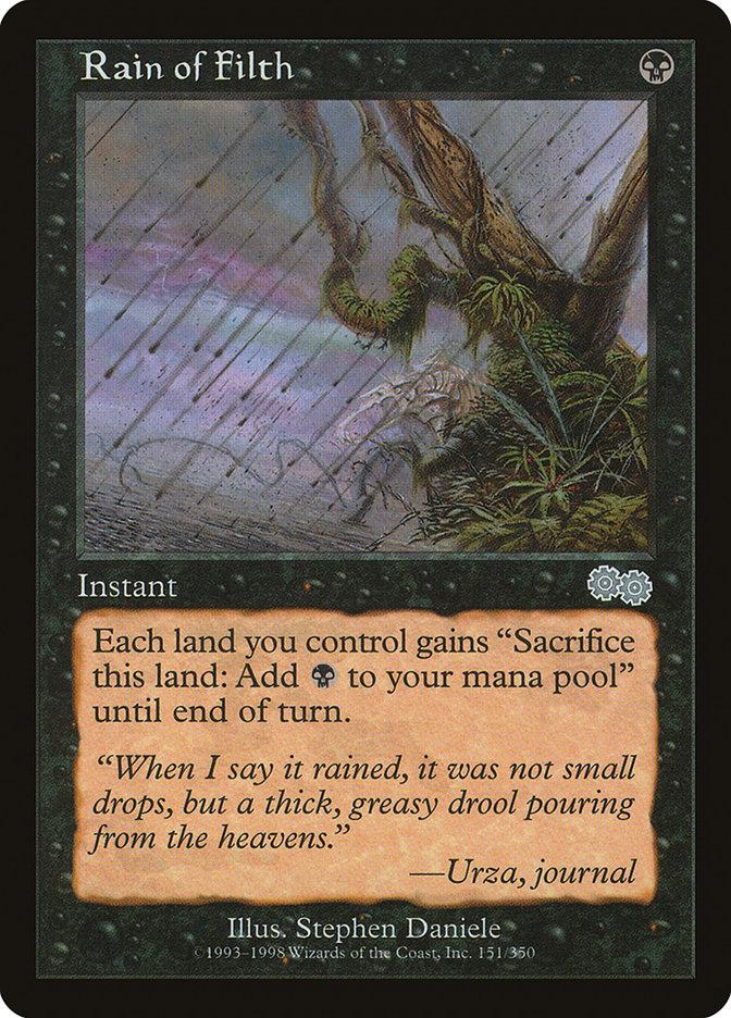 filth mtg card [Judgment] creatures you control have swampwalk Drown in Filth | MTG