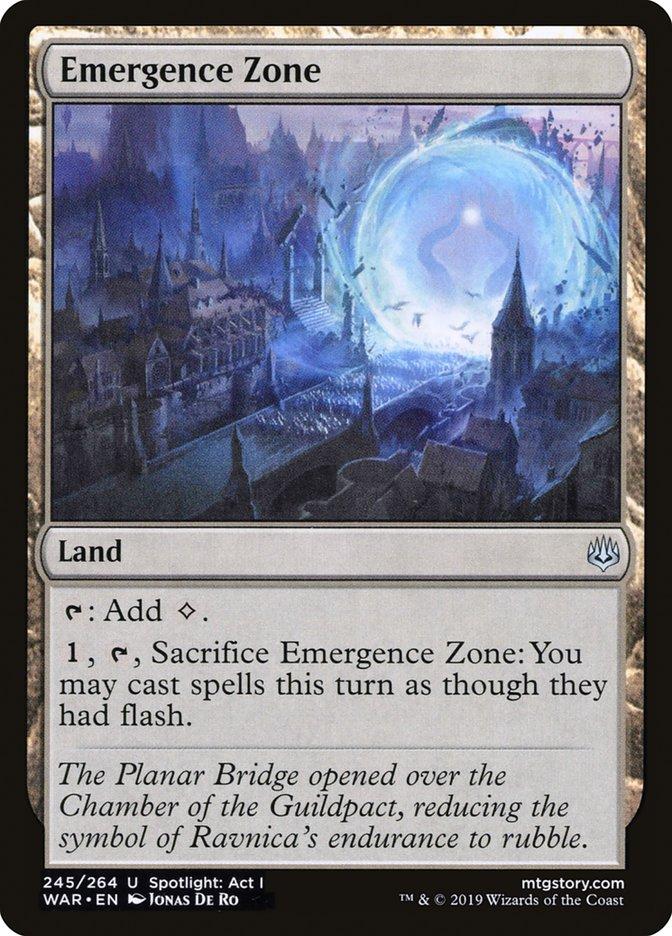 Emergence Zone | War of the Spark Foil | Modern | Card Kingdom