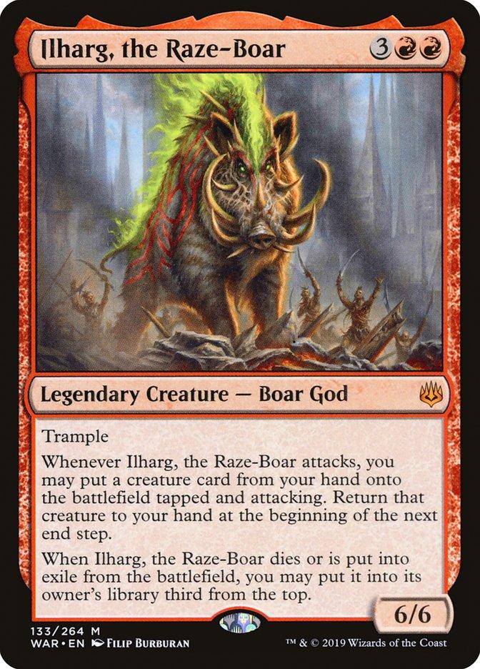 ironhoof boar mtg card Ironhoof Boar [Kamigawa: Neon Dynasty]