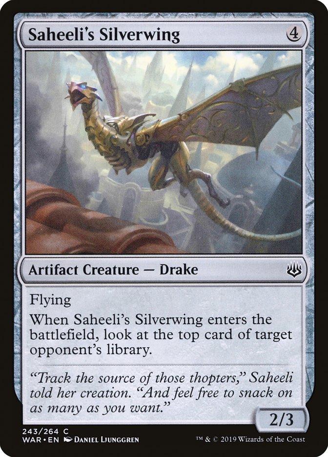 Magic: The Gathering - Silverwing Squadron (Rara) - Throne Of Eldraine - Carta Singola MTG