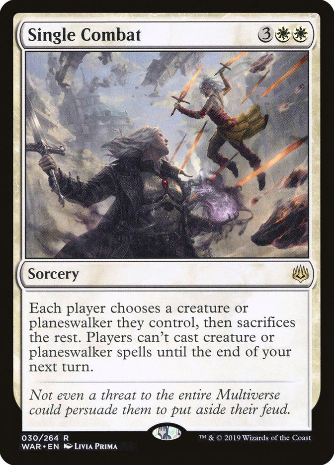 mtg cards singles Mtg Trading Card Game War of the Spark Rare Single Combat #30
