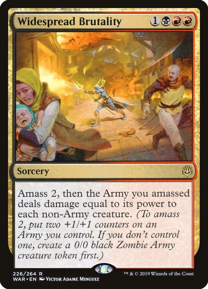 Widespread Brutality | War of the Spark | Modern | Card Kingdom