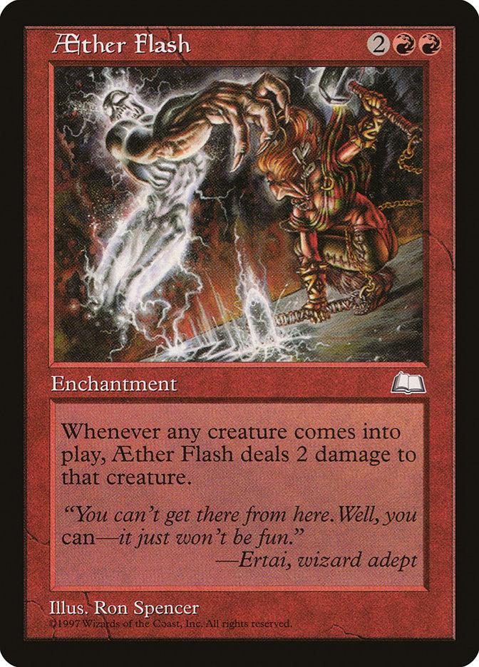 Aether Flash | Weatherlight | Card Kingdom