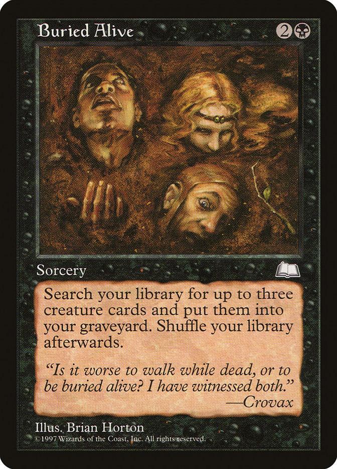 mtg cards like buried alive Magic The Gathering - Modern Horizons 3 - The Gathering Buried Alive | Weatherlight |