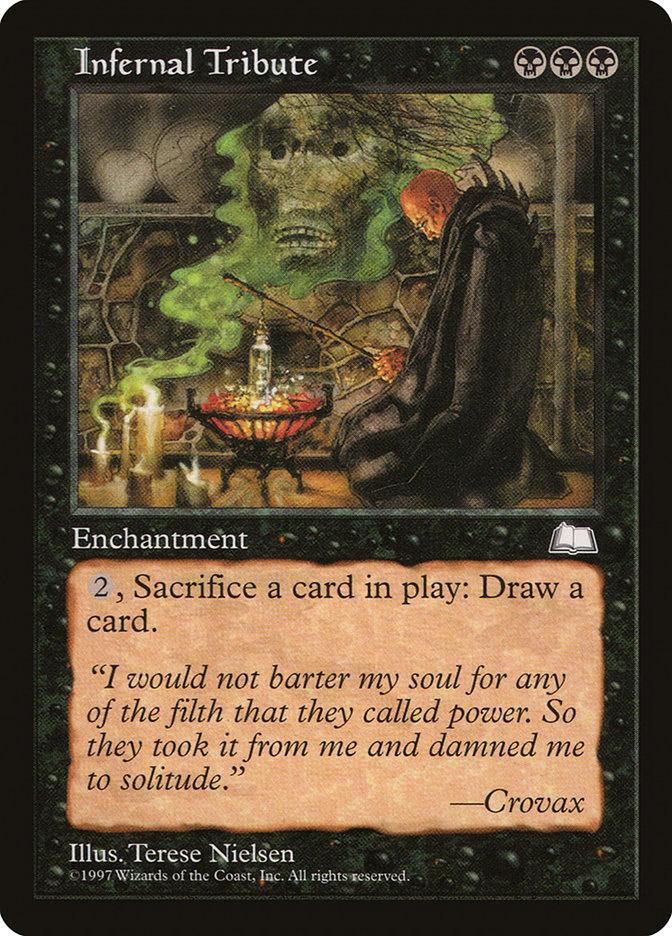Infernal Rites Card Infernal Tribute | Weatherlight | Card Kingdom