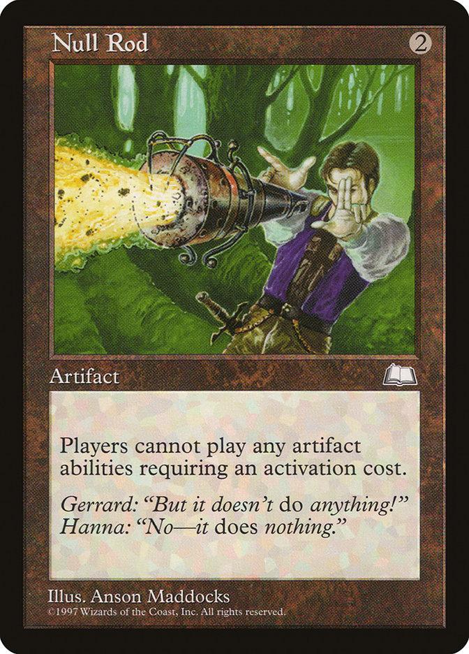 Null Rod | Weatherlight | Card Kingdom