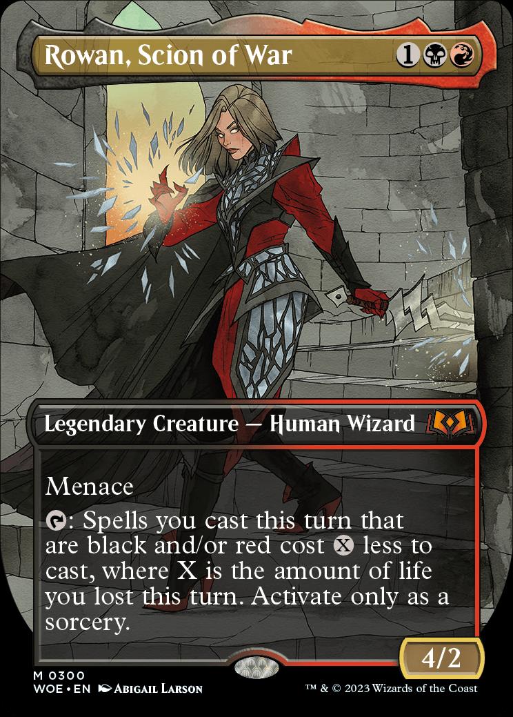 mtg rowan scion of war commander deck Rowan, 60 Second EDH Tech #mtg #edh #cedh #magic #woe #mtgwoe #rowan #decktech #thattcgguy #dailymtg #fyp #wotc #wizardsofthecoast #thecommandzone The Gathering Rowan Learn cEDH