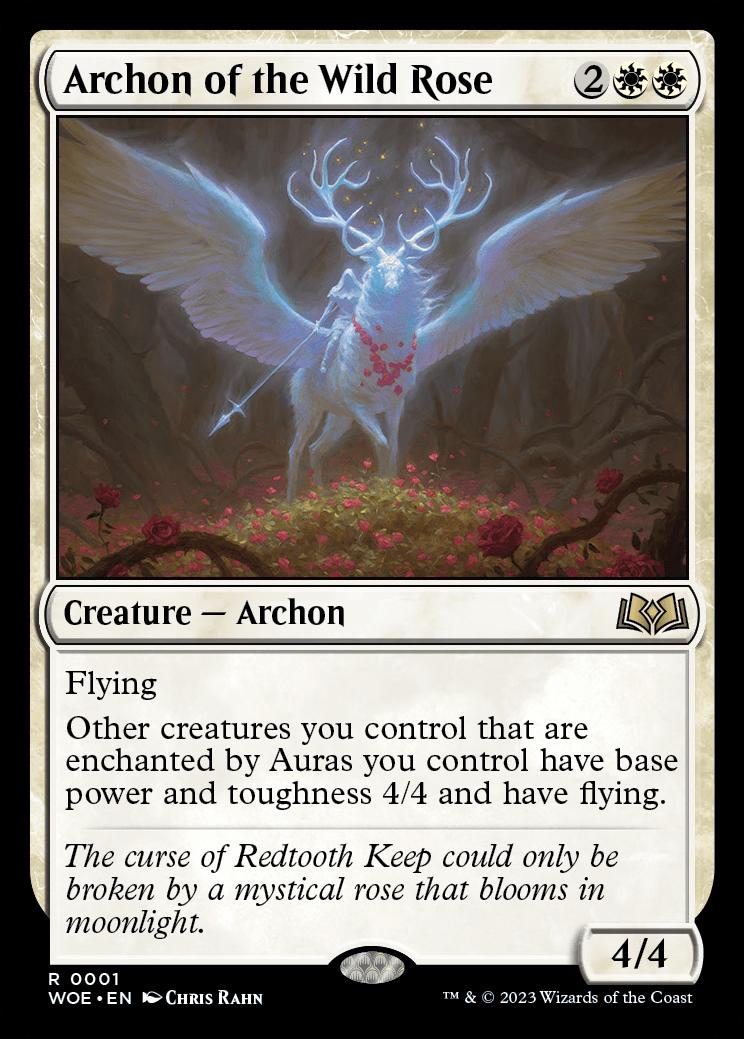 Archon of the Wild Rose | Wilds of Eldraine | Standard | Card Kingdom