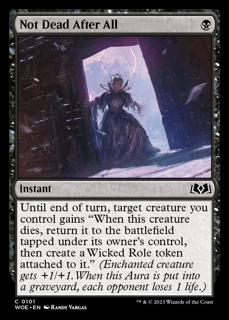 Not Dead After All | Wilds of Eldraine | Standard | Card Kingdom