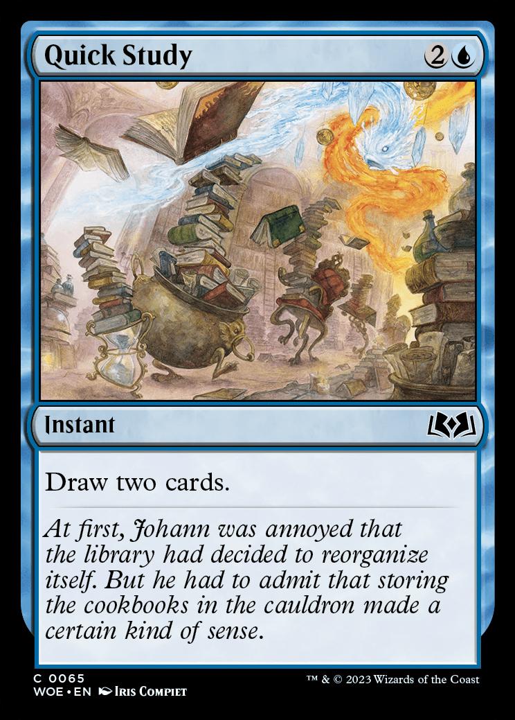 Quick Study | Wilds of Eldraine | Standard | Card Kingdom