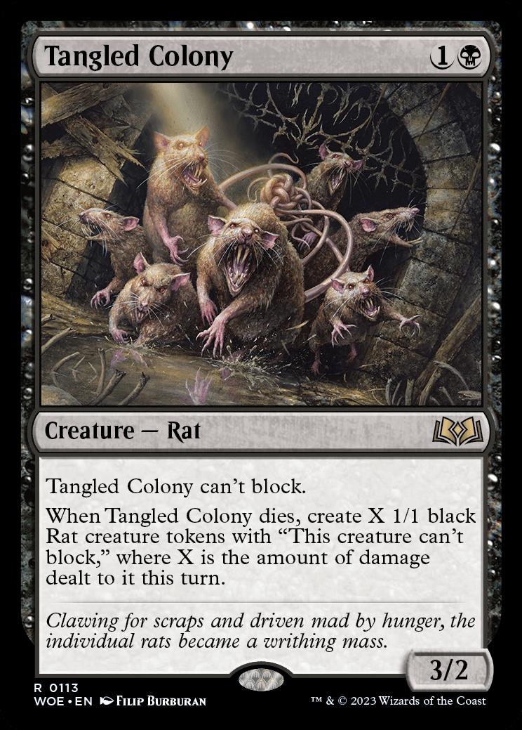Magic: The Gathering - Swarm of Rats - Sciame di Ratti - Ninth Edition