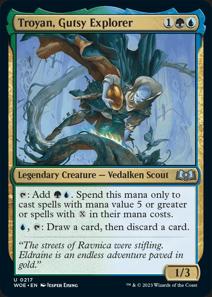 mtg card explorer Troyan, Gutsy Explorer