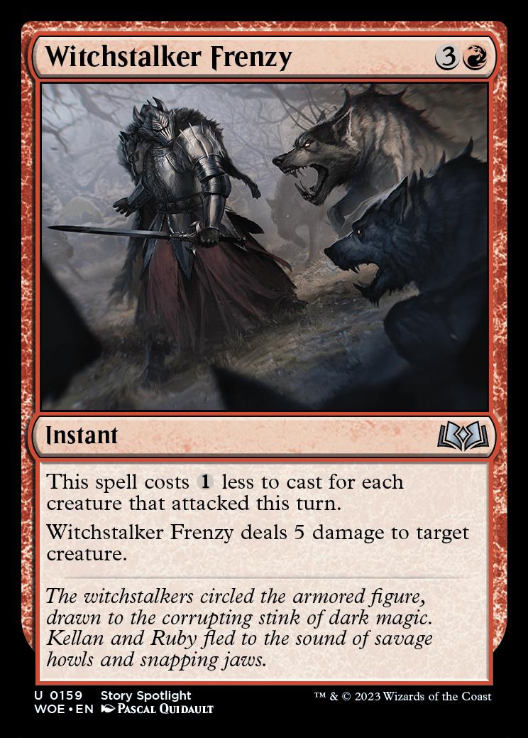WILDS OF ELDRAINE マジック：ザ・ギャザリング Witchstalker Frenzy | Wilds of Eldraine | Standard | Card Kingdom