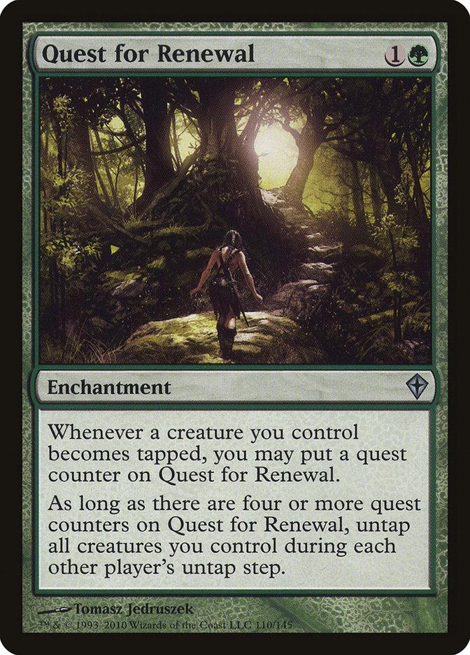 quest cards mtg Quest, 36 Put four +1/+1 counters on target creature. Rules Text: quest, counter, 32