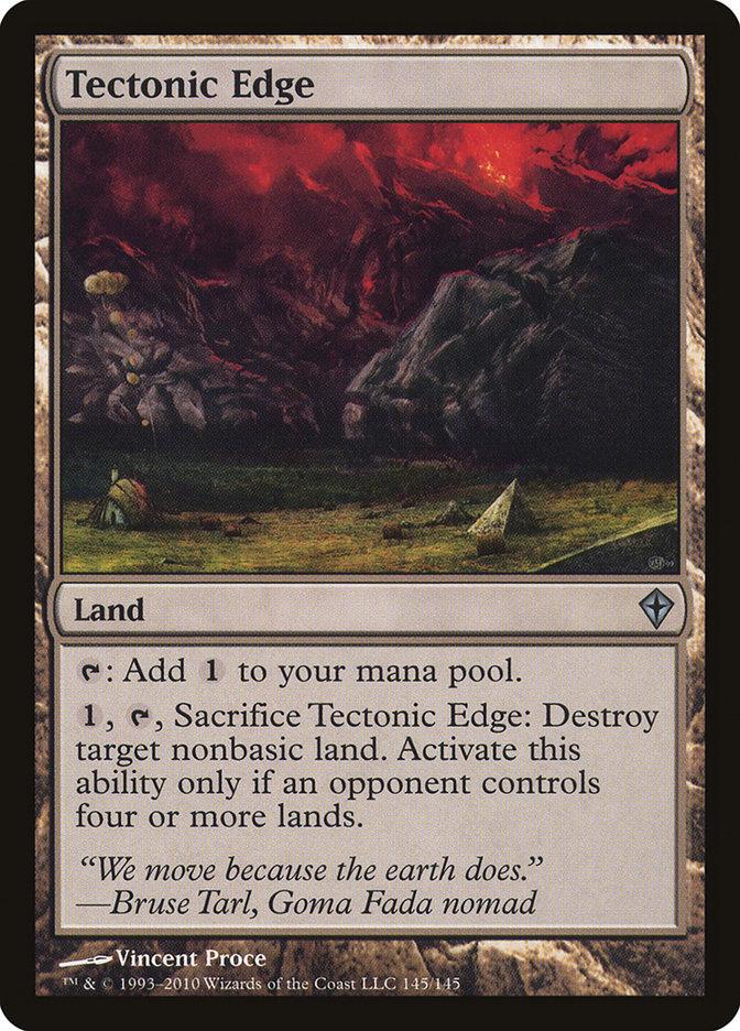 Tectonic Edge | Worldwake | Modern | Card Kingdom