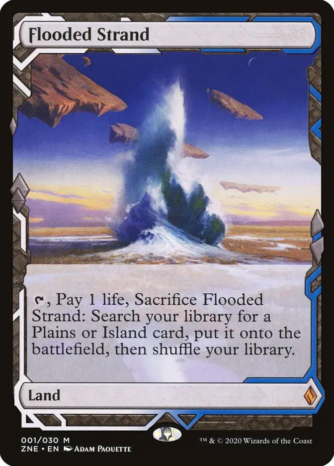 Flooded Strand | Zendikar Rising Expeditions Foil | Card Kingdom