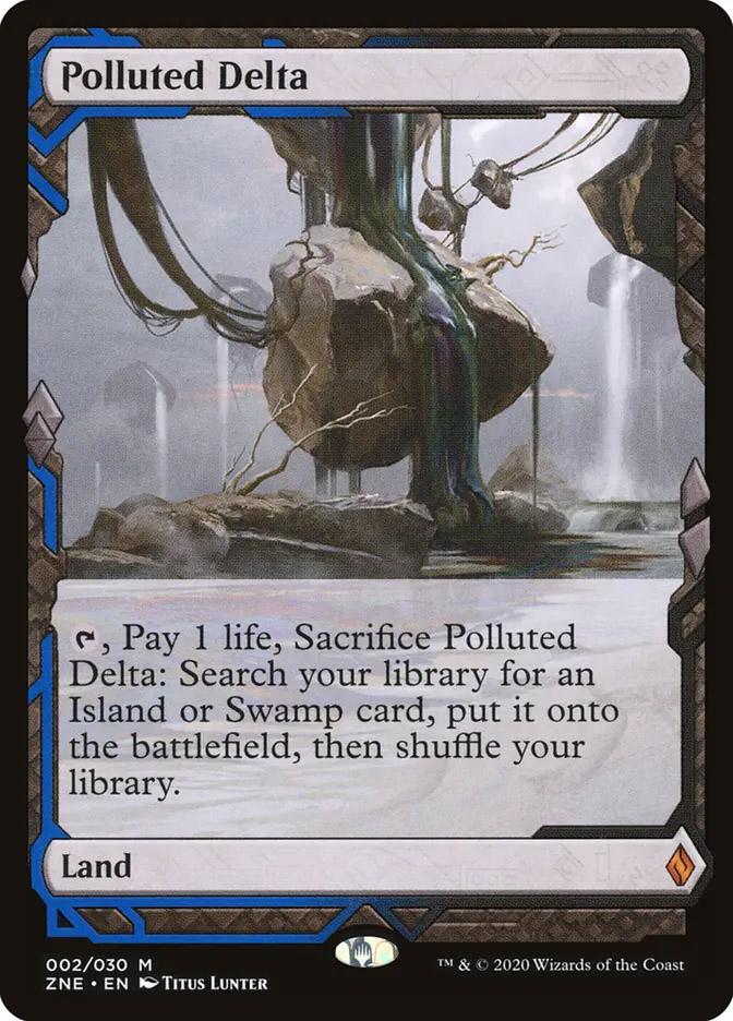 Polluted Delta | Zendikar Rising Expeditions Foil | Card Kingdom