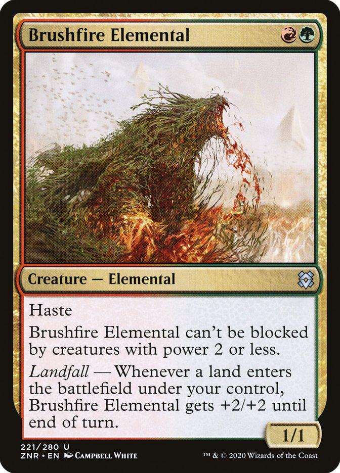 Brushfire Elemental | Zendikar Rising | Pioneer | Card Kingdom