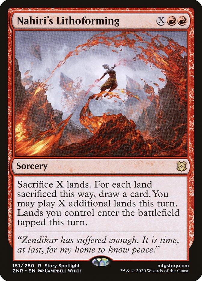 Nahiri's Lithoforming | Zendikar Rising | Pioneer | Card Kingdom