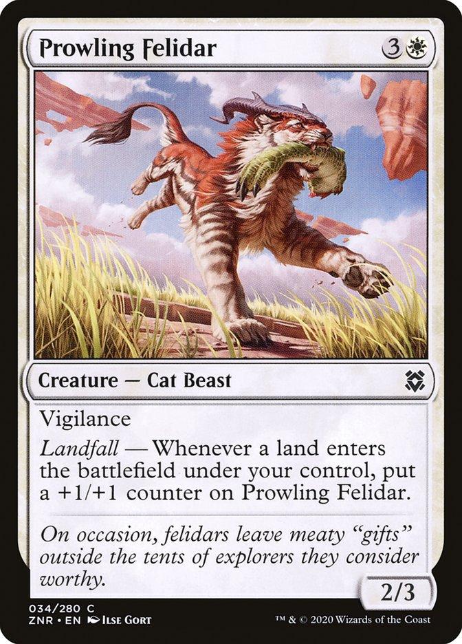 Prowling Felidar | Zendikar Rising | Pioneer | Card Kingdom