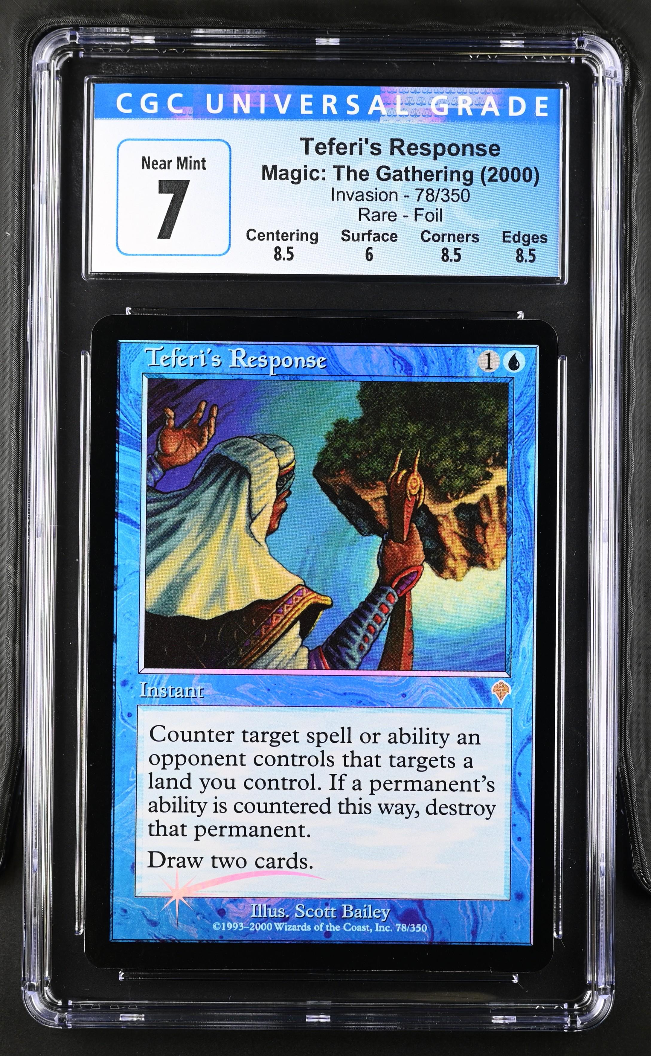 Teferi's Response (Invasion Foil CGC 7) #8199